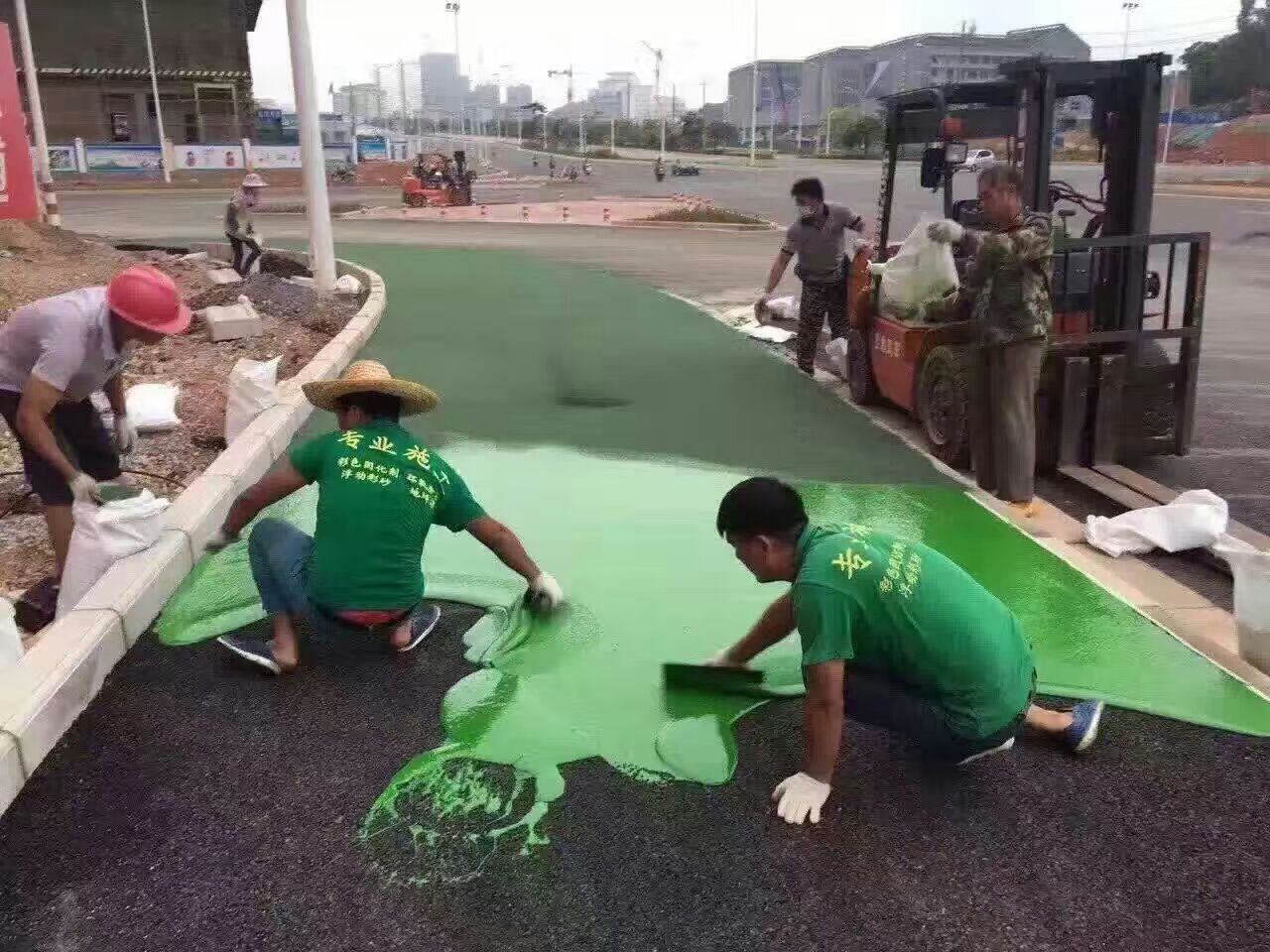 科尔沁右翼中 地坪漆翻新施工全流程方案